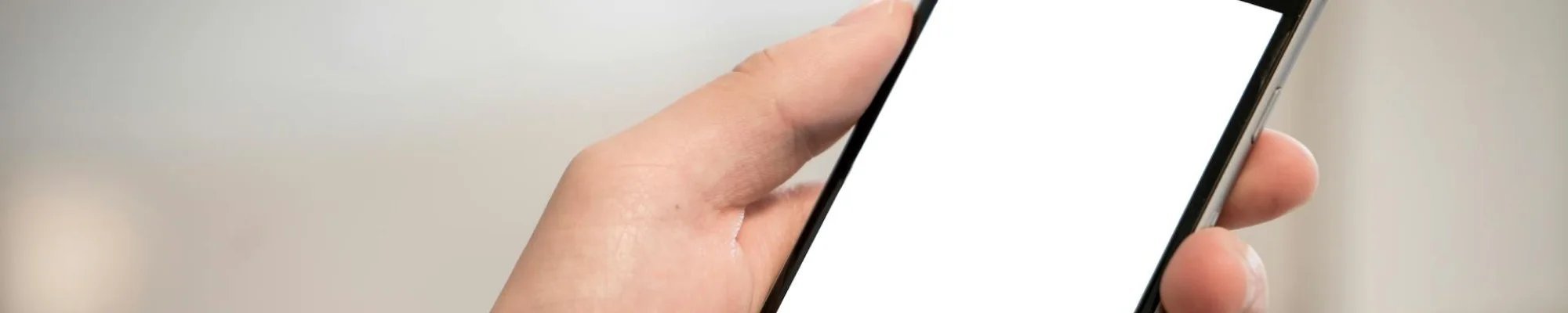 person hold a cell phone in their hand